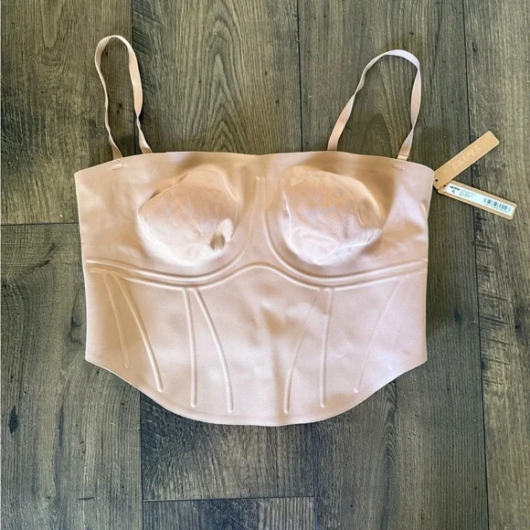 NEW Skims Bonded Corset Crop - Picture 2 of 5